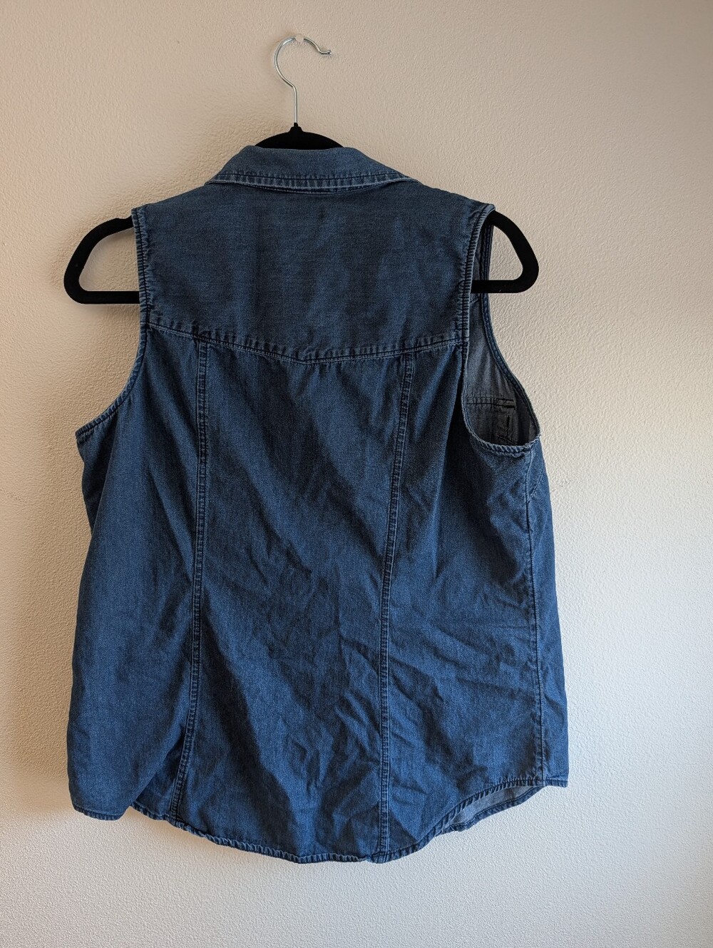 Western Denim Tank Top - Picture 2 of 4